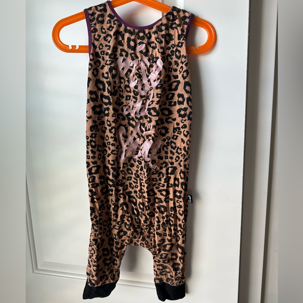 Rags to Raches Rise and Shine leopard 3/4T